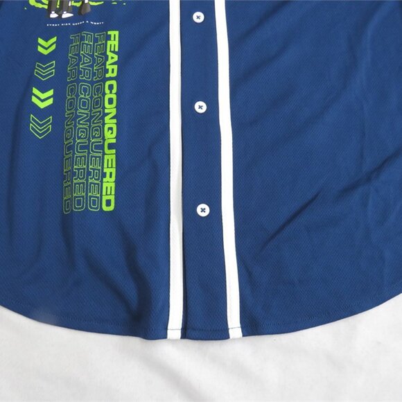 NWT Rick and Morty Graphic Button Up Jersey - Picture 7 of 10